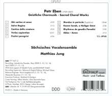 Petr Eben (1929-2007): Geistliche Chormusik, CD