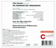 Otto Nicolai (1810-1849): Die Heimkehr des Verbannten (Oper in 3 Akten), 2 CDs