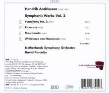 Hendrik Andriessen (1892-1981): Orchesterwerke Vol.2, CD
