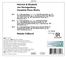Heinrich von Herzogenberg (1843-1900): Sämtliche Klavierwerke, 3 CDs