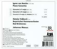 Ignaz von Beecke (1733-1803): Klavierkonzerte F-Dur &amp; D-Dur, CD