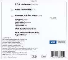 E.T.A. Hoffmann (1776-1822): Messe d-moll, CD