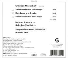 Christian Wilhelm Westerhoff (1763-1806): Violakonzerte C-Dur &amp; G-Dur, CD