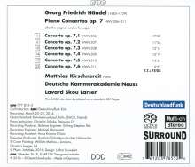 Georg Friedrich Händel (1685-1759): Klavierkonzerte Nr.7-12 (op.7 Nr.1-6 HWV 306-311), Super Audio CD