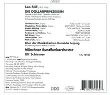 Leo Fall (1873-1925): Die Dollarprinzessin, 2 CDs