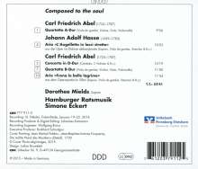 Carl Friedrich Abel (1723-1787): Concerti, Quartetti &amp; Arie, CD