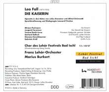 Leo Fall (1873-1925): Die Kaiserin, 2 CDs