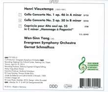 Henri Vieuxtemps (1820-1881): Cellokonzerte Nr.1 &amp; 2, CD
