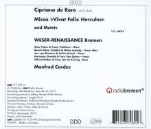 Cipriano de Rore (1516-1565): Missa "Vivat Felix Hercules Secundus", CD