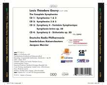 Louis Theodore Gouvy (1819-1898): Sämtliche Symphonien (Nr.1-6), 4 CDs