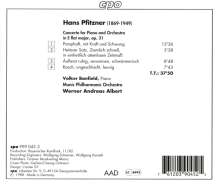 Hans Pfitzner (1869-1949): Klavierkonzert Es-dur op.31, CD