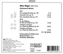 Max Reger (1873-1916): Hermann Scherchen dirigiert Reger, 2 CDs