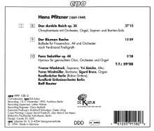 Hans Pfitzner (1869-1949): Das dunkle Reich - Chorfantasie op.38, CD