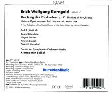 Erich Wolfgang Korngold (1897-1957): Der Ring des Polykrates, CD