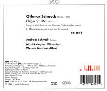 Othmar Schoeck (1886-1957): Elegie op.36 für Stimme &amp; Kammerorchester, CD