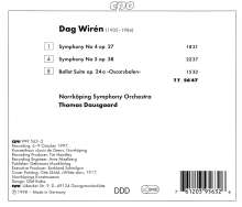 Dag Wiren (1905-1986): Symphonien Nr.4 &amp; 5, CD