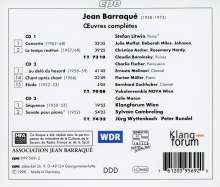 Jean Barraque (1928-1973): Das Gesamtwerk, 3 CDs