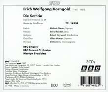 Erich Wolfgang Korngold (1897-1957): Die Kathrin, 3 CDs