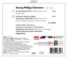 Georg Philipp Telemann (1681-1767): Die Auferstehung TWV 6:7 (Oratorium, 1761), CD