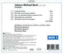 Johann Michael Bach (1745-1820): Friedens - Cantata, CD