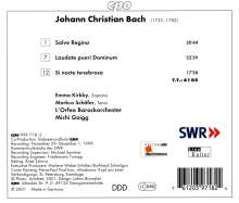 Johann Christian Bach (1735-1782): Salve Regina, CD
