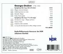 Georges Onslow (1784-1852): Symphonien Nr.2 &amp; 4, CD