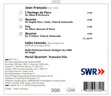 Jean Francaix (1912-1997): Streichquartett, CD
