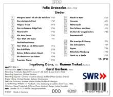 Felix Draeseke (1835-1913): 22 Lieder, CD