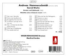Andreas Hammerschmidt (1612-1675): Geistliche Werke, CD