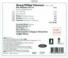 Georg Philipp Telemann (1681-1767): Der Messias, CD