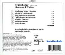 Franz Lehar (1870-1948): Ouvertüren &amp; Walzer, CD
