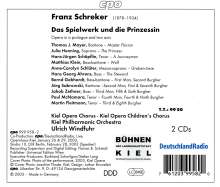 Franz Schreker (1878-1934): Das Spielwerk und die Prinzessin, 2 CDs