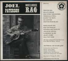 Joel Paterson: Wheelhouse Rag, CD