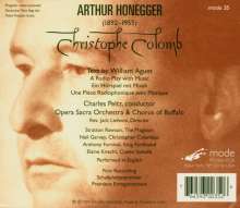 Arthur Honegger (1892-1955): Christophe Colomb (Hörspiel mit Musik), CD