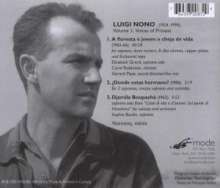 Luigi Nono (1924-1990): A Floresta e jovem, CD