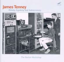 James Tenney (1934-2006): Computer-Musik "Melody, Ergodicity and Indeterminacy", CD