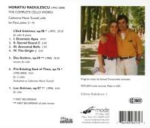 Horatiu Radulescu (1942-2008): Sämtliche Werke für Cello, CD