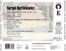 Serge Bortkiewicz (1877-1952): Violinkonzert, Super Audio CD