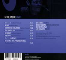 Chet Baker (1929-1988): Peace (Enja Jazz Classics), CD