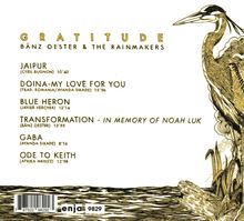 Bänz Oester: Gratitude, CD
