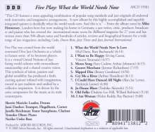 Five Play: What The World Needs Now, CD