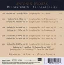 Antonin Dvorak (1841-1904): Symphonien Nr.1-9, 5 CDs