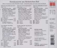 P.Damm-Hornkonzerte am sächsischen Hof, CD