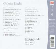 Christiane Oelze singt Goethe-Lieder, CD