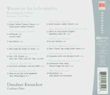 Dresdner Kreuzchor - Warum ist das Licht gegeben, CD