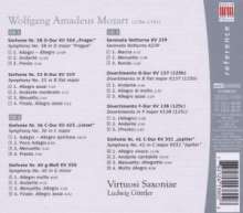 Wolfgang Amadeus Mozart (1756-1791): Symphonien Nr.33,36,38,40,41, 3 CDs