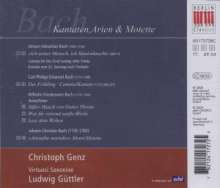 Christoph Genz - Kantaten,Motetten,Arien der Bach-Familie, CD