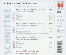 Alfred Schnittke (1934-1998): Klaviersonaten Nr.1-3, CD