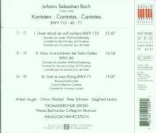 Johann Sebastian Bach (1685-1750): Kantaten BWV 40,71,110, CD