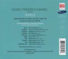 Georg Friedrich Händel (1685-1759): Semele (in deutscher Sprache), 3 CDs